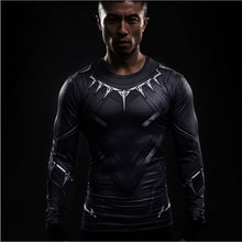 Load image into Gallery viewer, 2017 Marvel Superhero Winter Soldier Bucky 3D Men T Shirt Fitness Crossfit T-Shirt Long Sleeve Compression Shirt Mens MMA