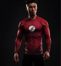 Load image into Gallery viewer, 2017 Marvel Superhero Winter Soldier Bucky 3D Men T Shirt Fitness Crossfit T-Shirt Long Sleeve Compression Shirt Mens MMA